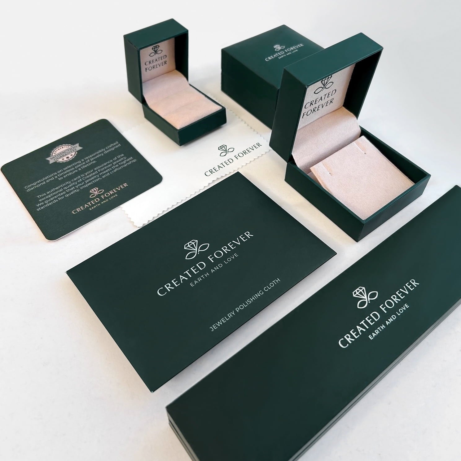 Created Forever Women's 1/4ct TW Lab-Grown Diamond Sterling Silver Solitaire Engagement Ring